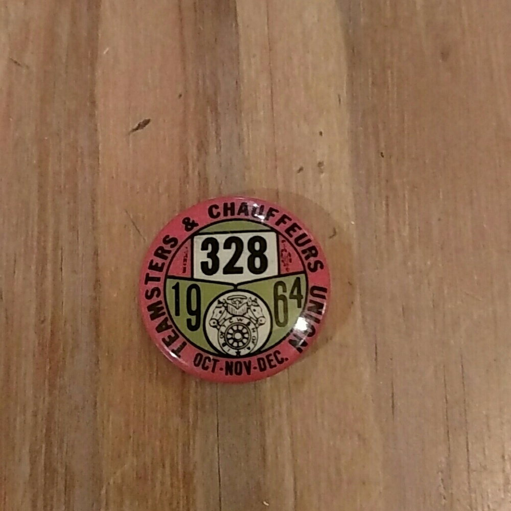 Vintage 1964 Teamsters pin!